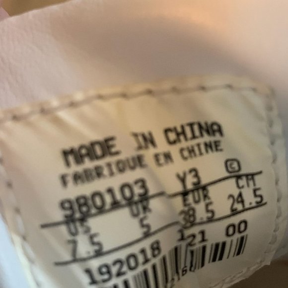 NIKE WOMEN'S GOLF SADDLE OXFORT SOFT SPIKES CLEATS TAN & WHITE‎ 7.5-NICE! - Picture 4 of 7